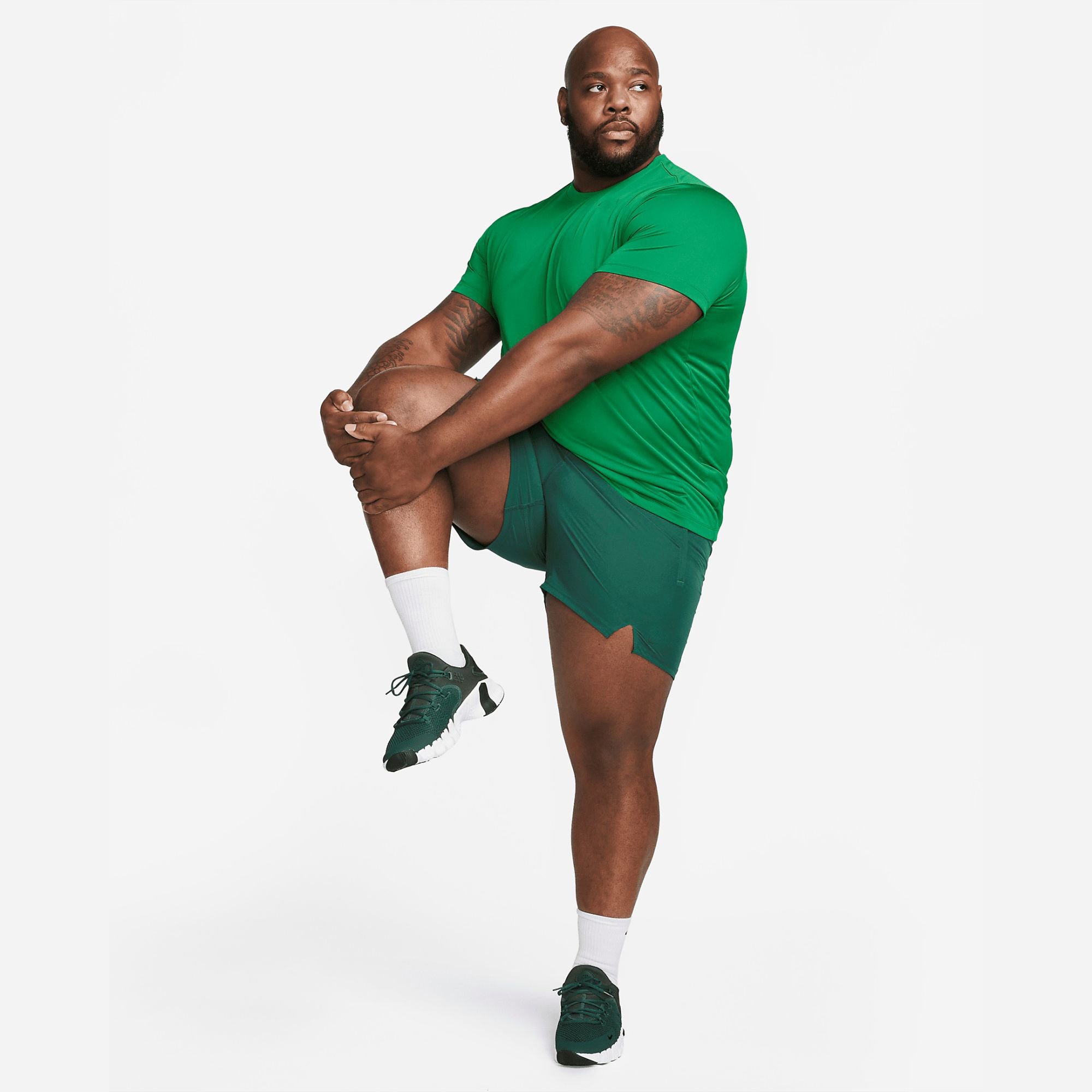 Interlock T Shirt Muscle Fit Running Sport Custom-made Printed 100% Polyester green Gym Man Blank Sportswear Men Training Casual