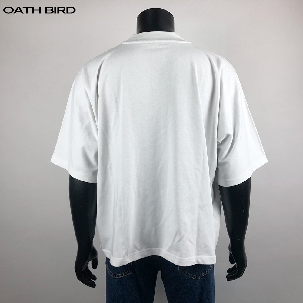 Heavy Cotton Seamless Men's T shirts Custom Printing Thick Collar 300gsm TShirt Blank Oversized Mock Neck Cropped Boxy T Shirt