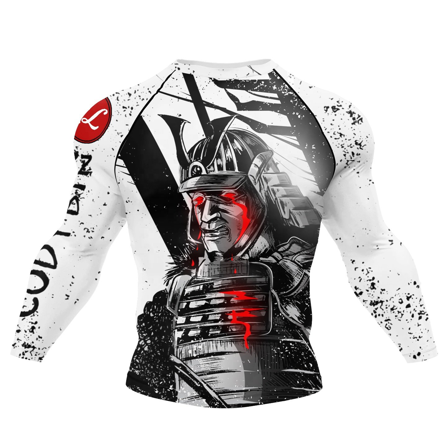 Cody Lundin Sublimation Men Running Training T-shirts Strech Fitness Tees Long Sleeve Pink Men Jiu Jitsu BJJ Rash Guard