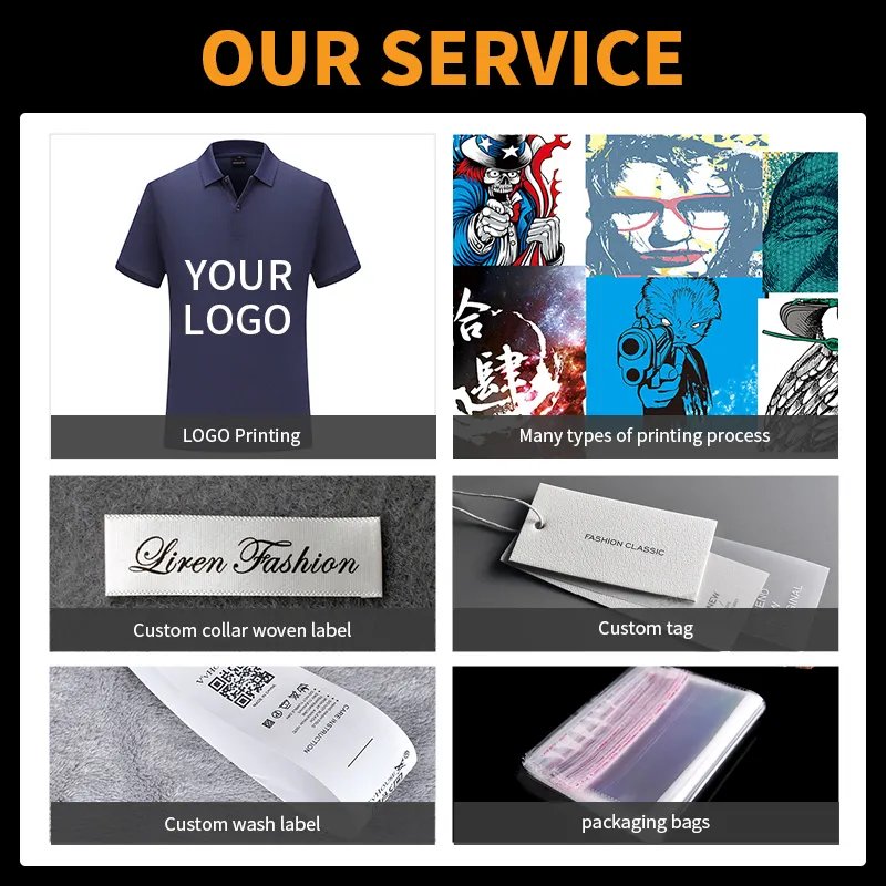 Plus Size Apparel Custom Logo Premium Slim Fit Graphic Heavyweight Cotton T-shirt For Men Clothes Oversize Golf Men's T-shirts
