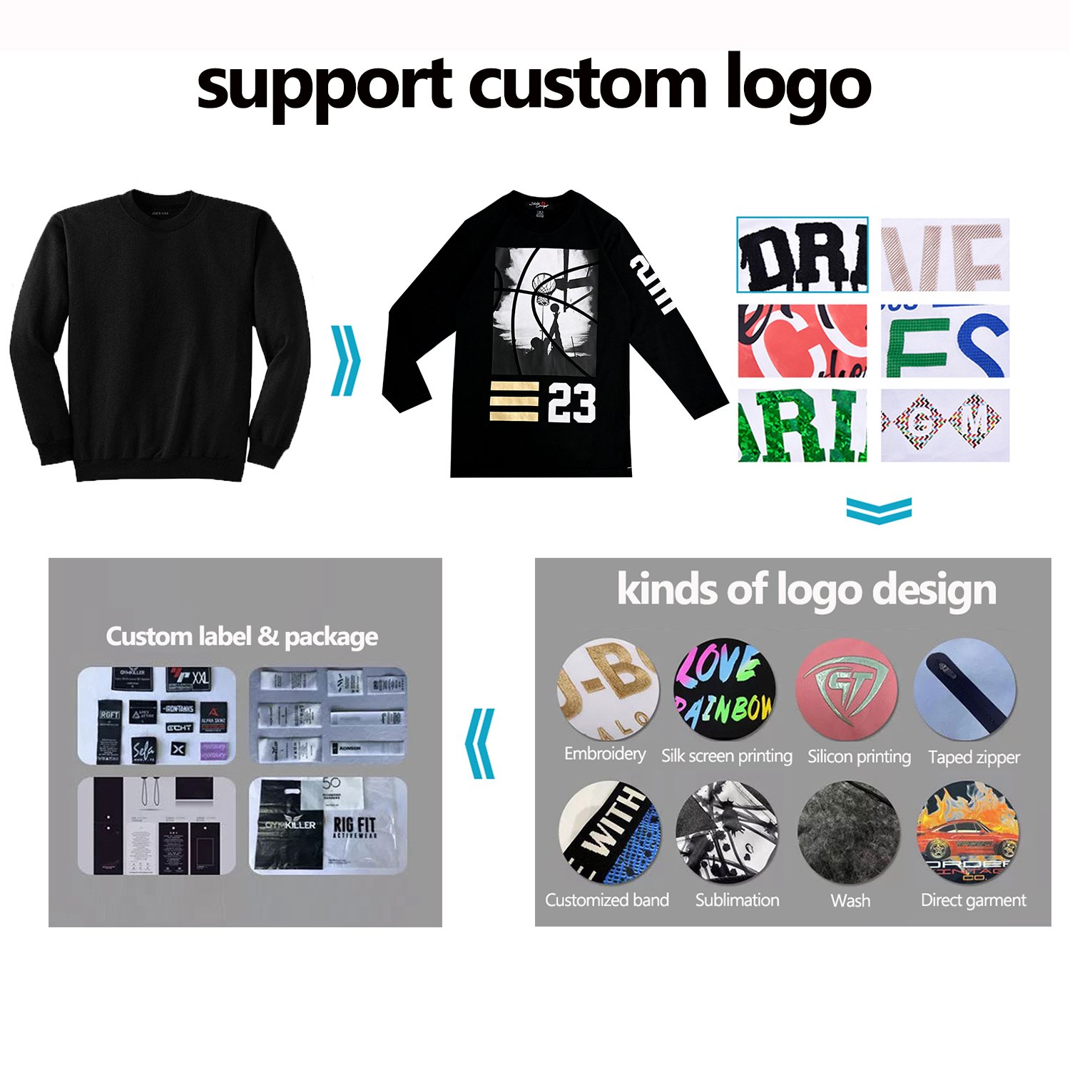 Customized 100 cotton two-color splicing design men long sleeve casual t-shirt