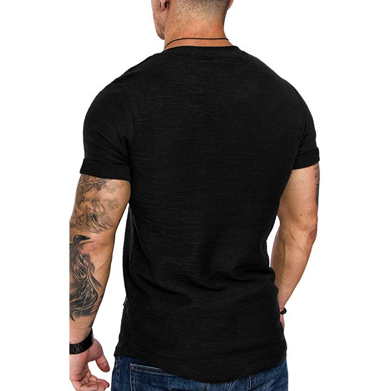Wholesale plain blank print white men's t-shirts