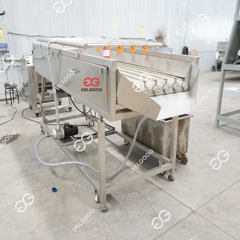 Industrial Fruit Sorting Equipment Palm Dates Drying Dicing Machine Dates Palm Brush Machine