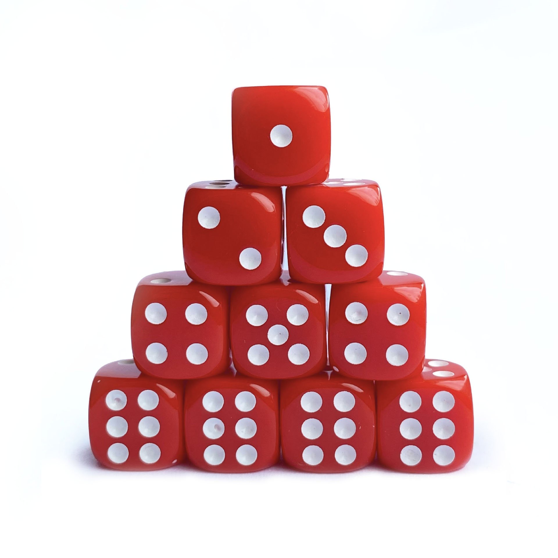 Square corners 12mm d6 dice Colors Dice for mahjong Board Game