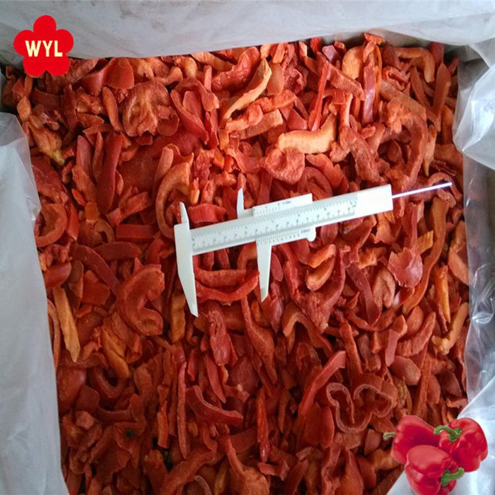June new season for frozen red pepper dices IQF vegetable China factory price