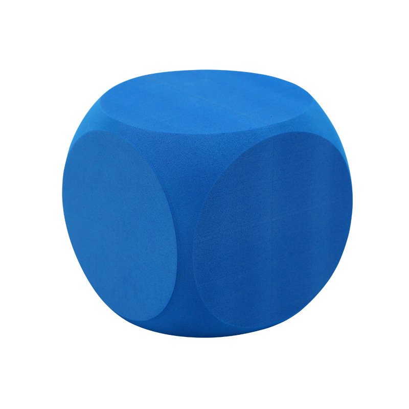 Factory Wholesale Five-Sided EVA Dice Custom Logo Pattern Building Blocks And Sieve Sun-Shaped Toy With Excellent Visibility