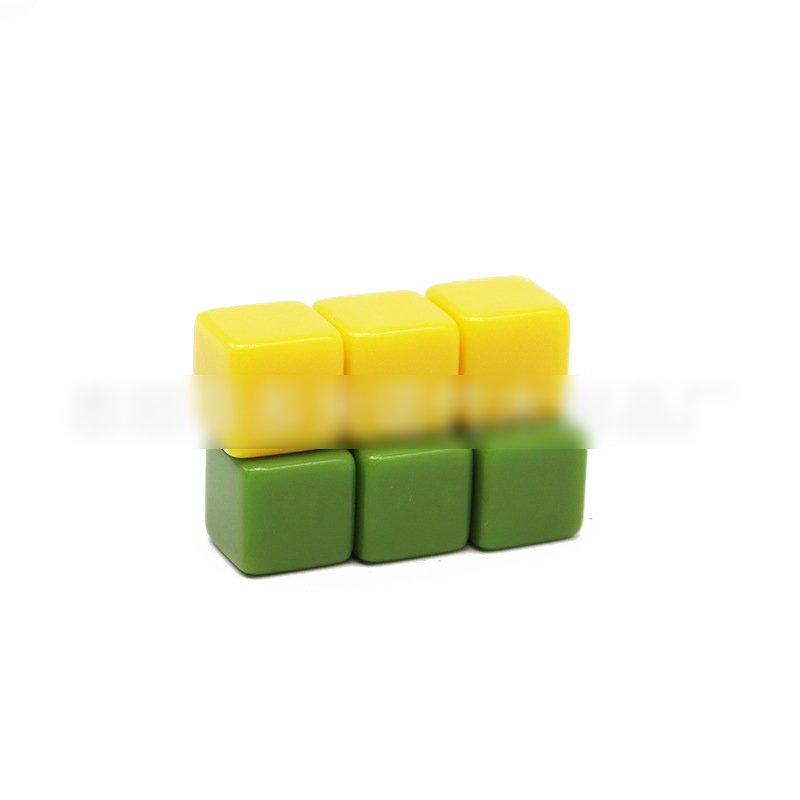 Factory Supply Acrylic Nightclub Dice Table Game Accessories 16MM Custom Size Colorful Dice For Poker Cards Games