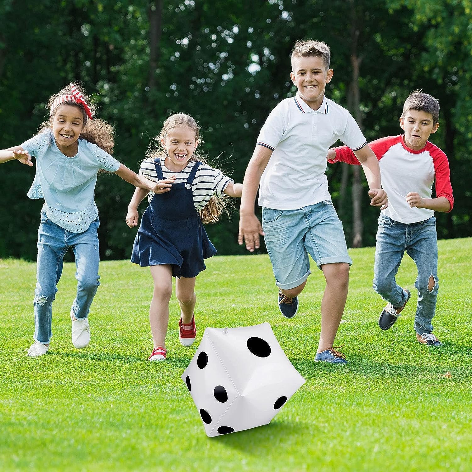 Summer Inflatable Yatzy Dice Yahzee Dices Game Kids Toys 2023 Summer Toys