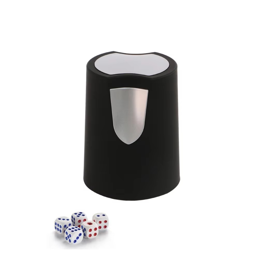 Wholesale Plastic Dice Cup 8*10cm Non-Slip Bar KTV Dice Cup Logo Customization