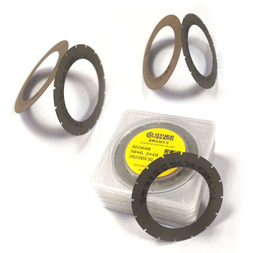 good surface quality diamond dicing blades cutting for glass and quarts