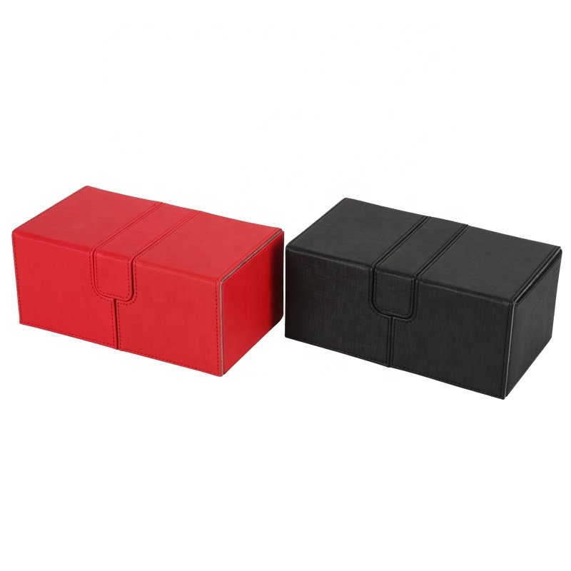Yuantuo 200+ MTG Trading Card Box Custom Logo Cubierta De Caja Tcg Yugioh Game Deck Card Box