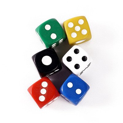 RM 16mm 20 25 30 Resin color dice transparent black and white dice set d6 customized acrylic plastic custom logo clear dice game