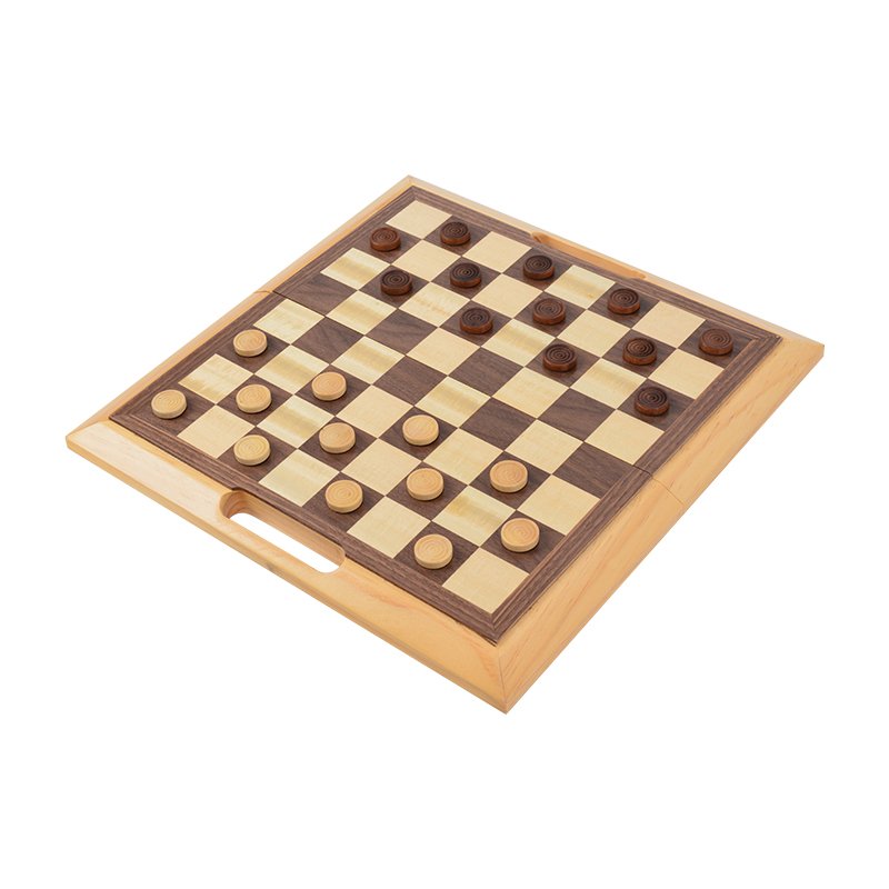 Unique Educational Wooden Backgammon Game Set With Dice Tableware Foldable chess Board Game With High Quality Wood