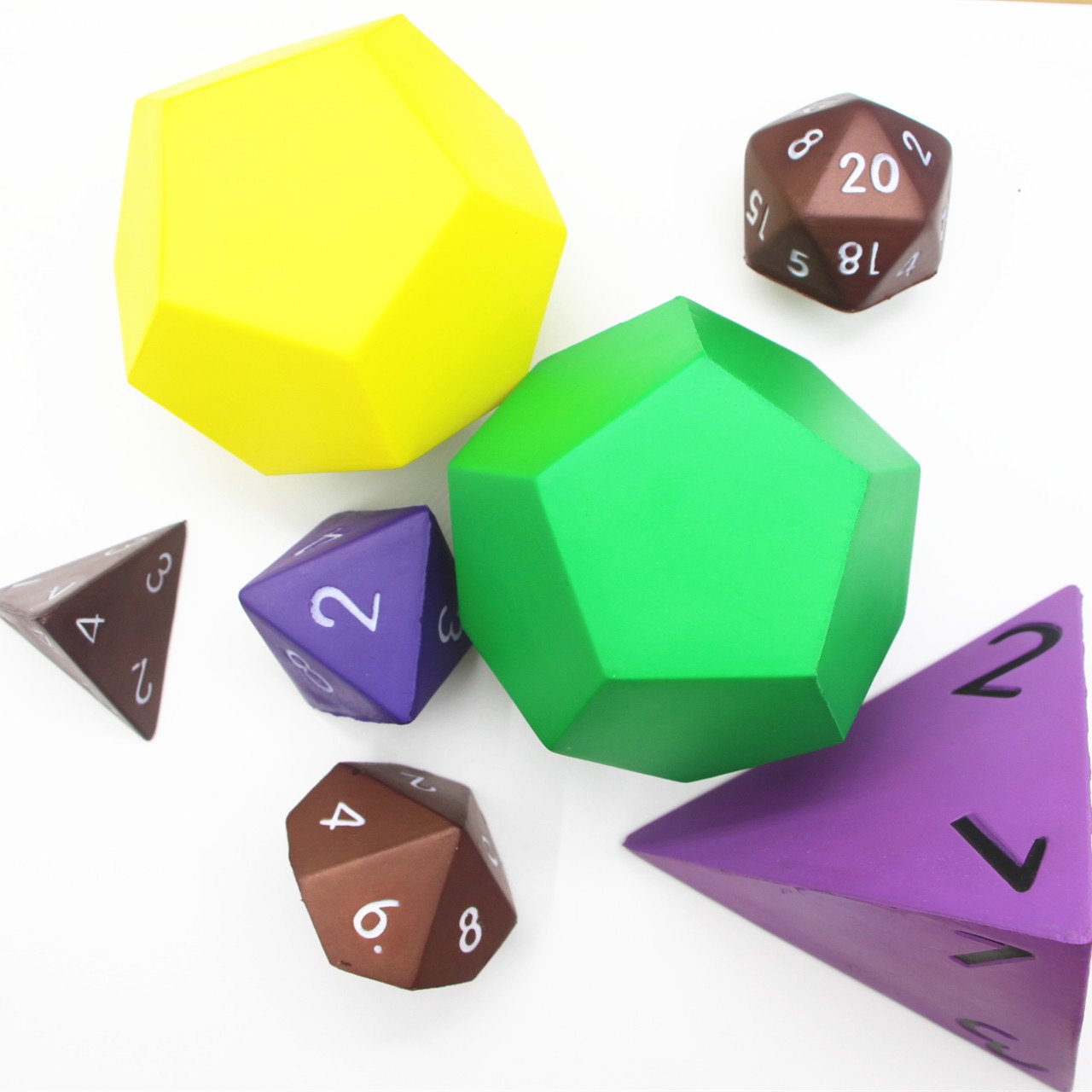 12 sided custom printed Sports anti stress Fitness Workout Exercise Training dice