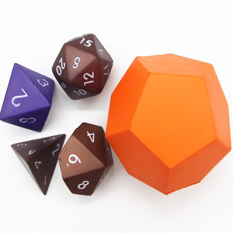 12 sided custom printed Sports anti stress Fitness Workout Exercise Training dice