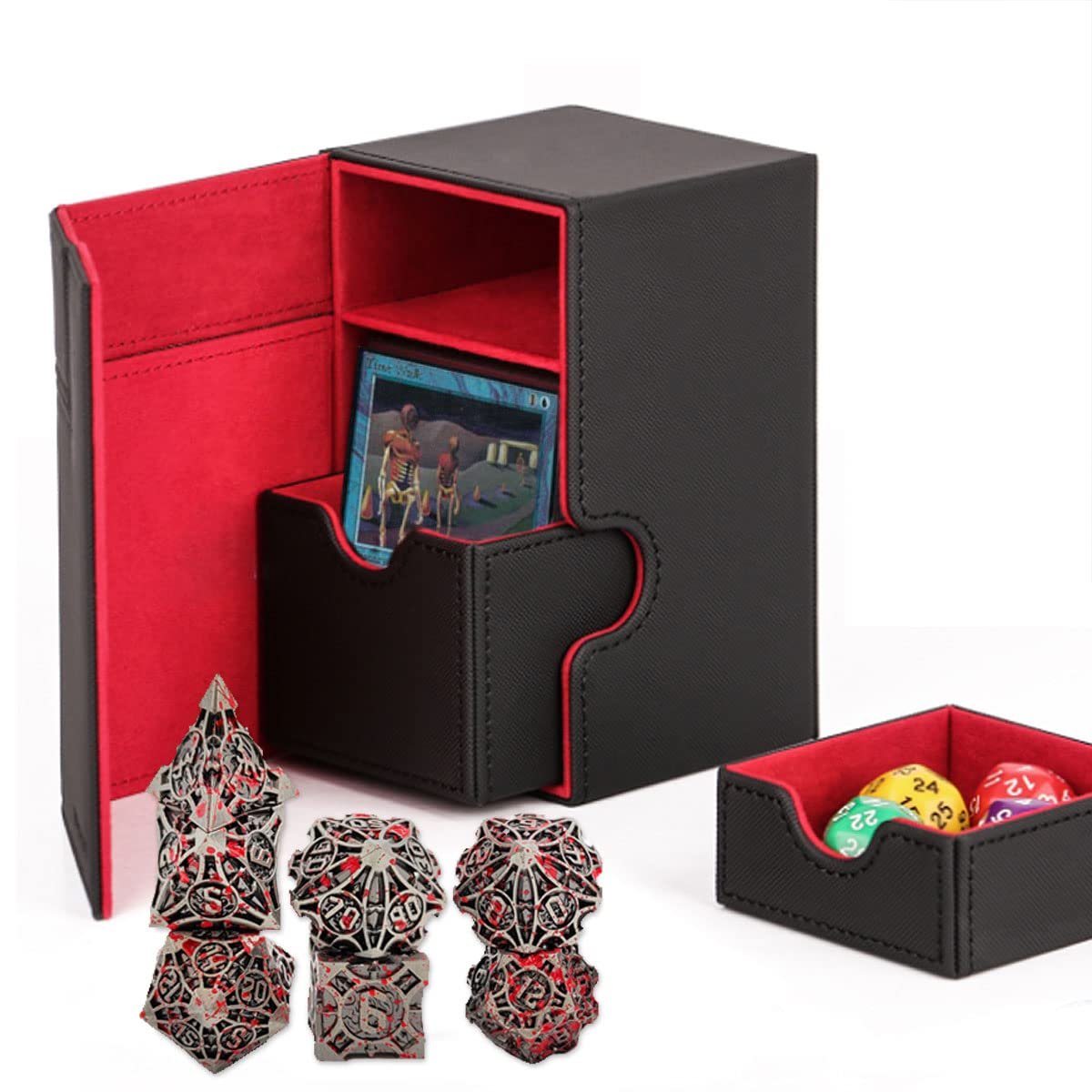 SDB Trading Card Box Custom Logo Cubierta De Caja Tcg MTG Yugioh Game Deck Card Box