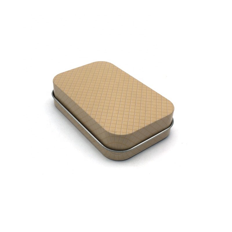 metal tin box for dice Packaging/dice box with PVC windows