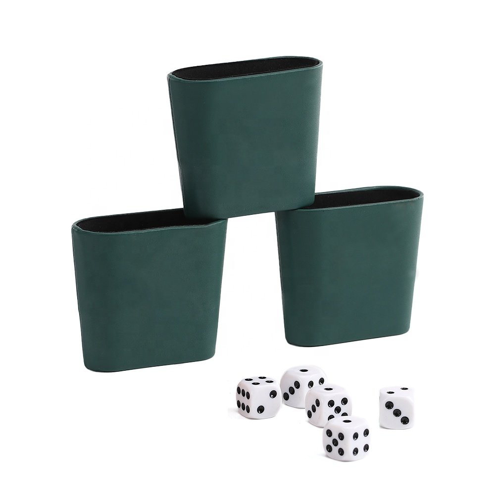 Original Factory Dice Cup Pouch Bag Tray Custom Cute Portable Innovative Dice Tower For Travel Game