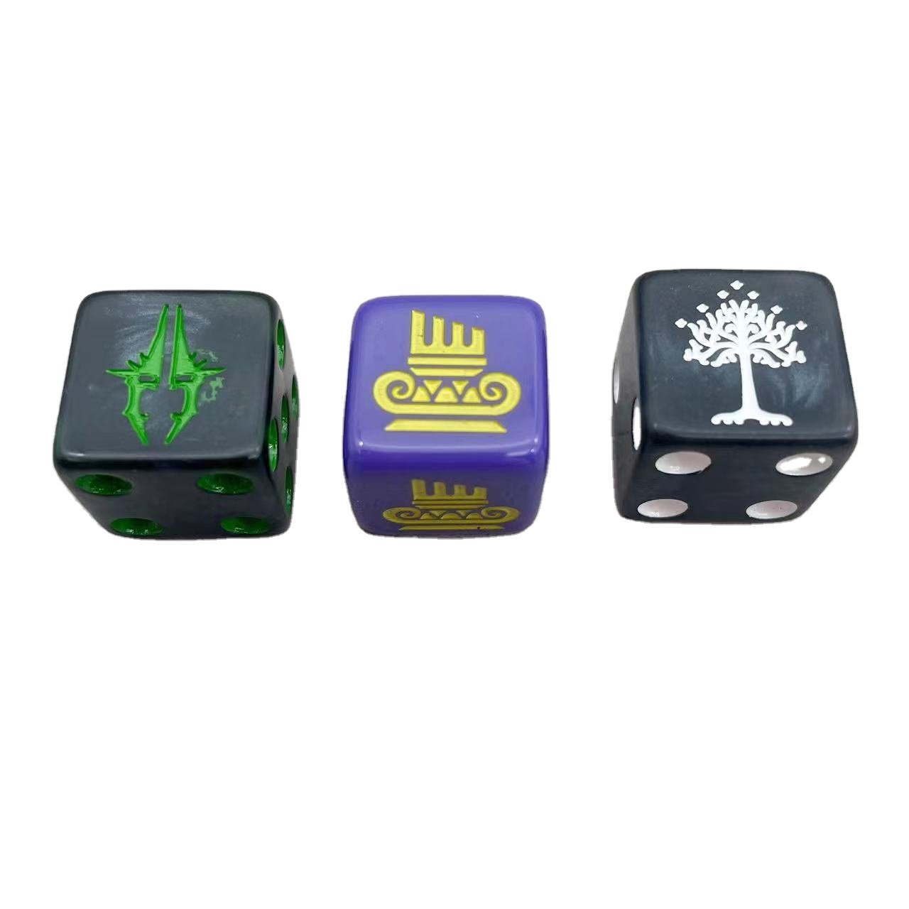 custom D6 dice wholesale color number dice hot sale custom dice for game