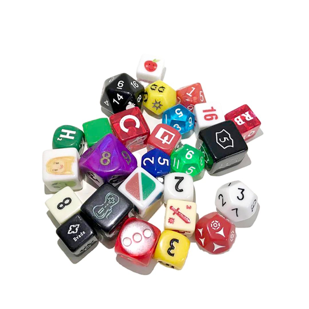 custom D6 dice wholesale color number dice hot sale custom dice for game