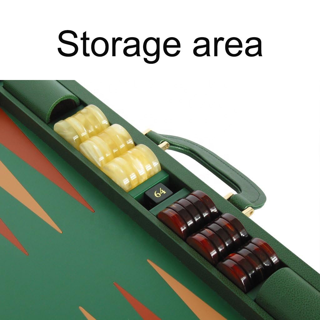 China factory manufacturing 20inch custom luxury board game travel backgammon set for Christmas gifts