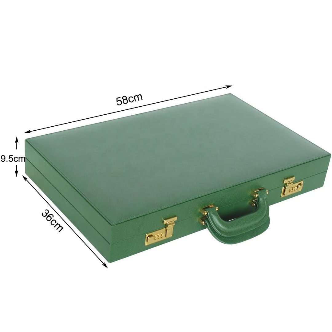 China factory manufacturing 20inch custom luxury board game travel backgammon set for Christmas gifts