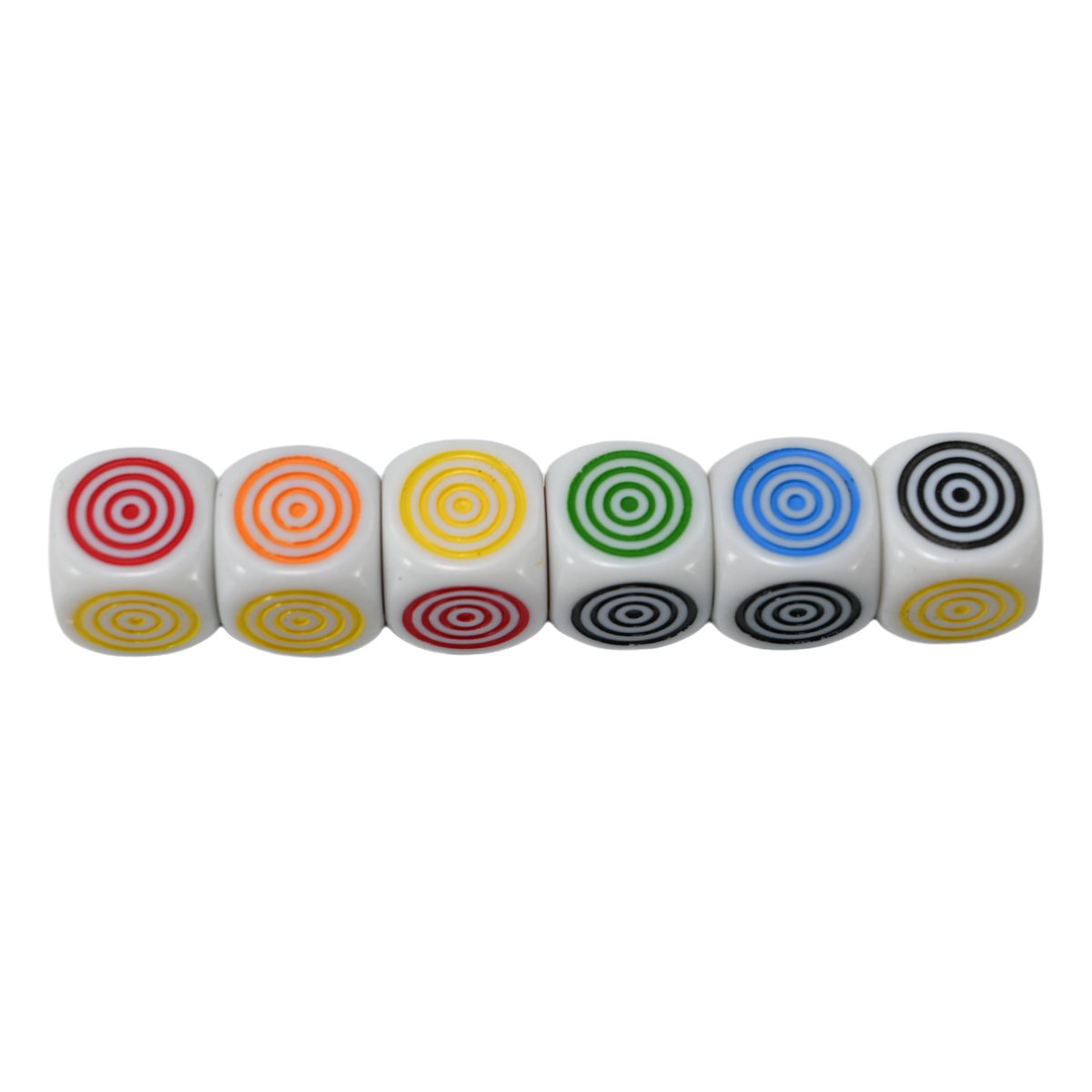 Hot Selling Wholesale Professional Recreational Choose Bulk Dice Resin Dice 16Mm D6 Casino Circle Point Dice