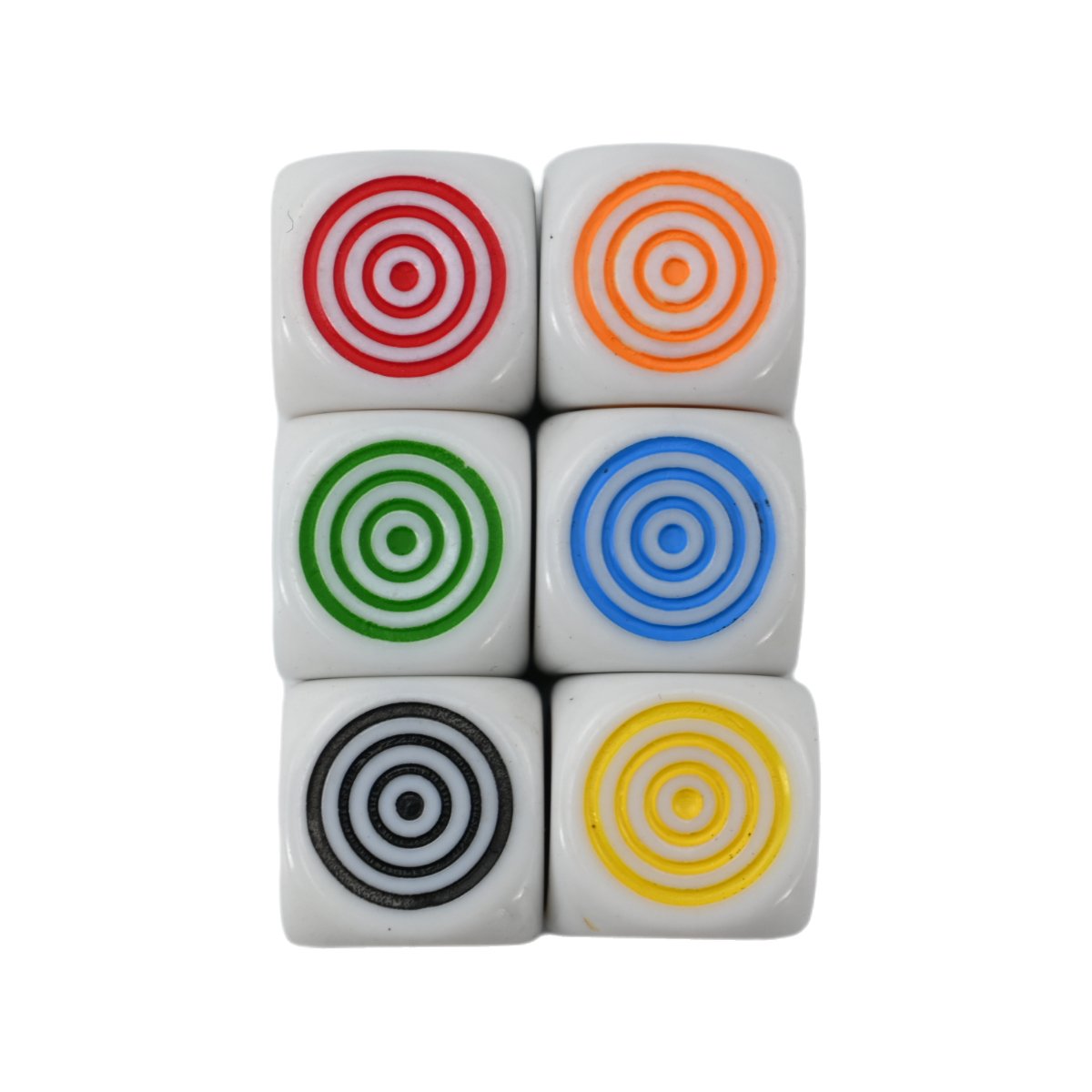 Hot Selling Wholesale Professional Recreational Choose Bulk Dice Resin Dice 16Mm D6 Casino Circle Point Dice