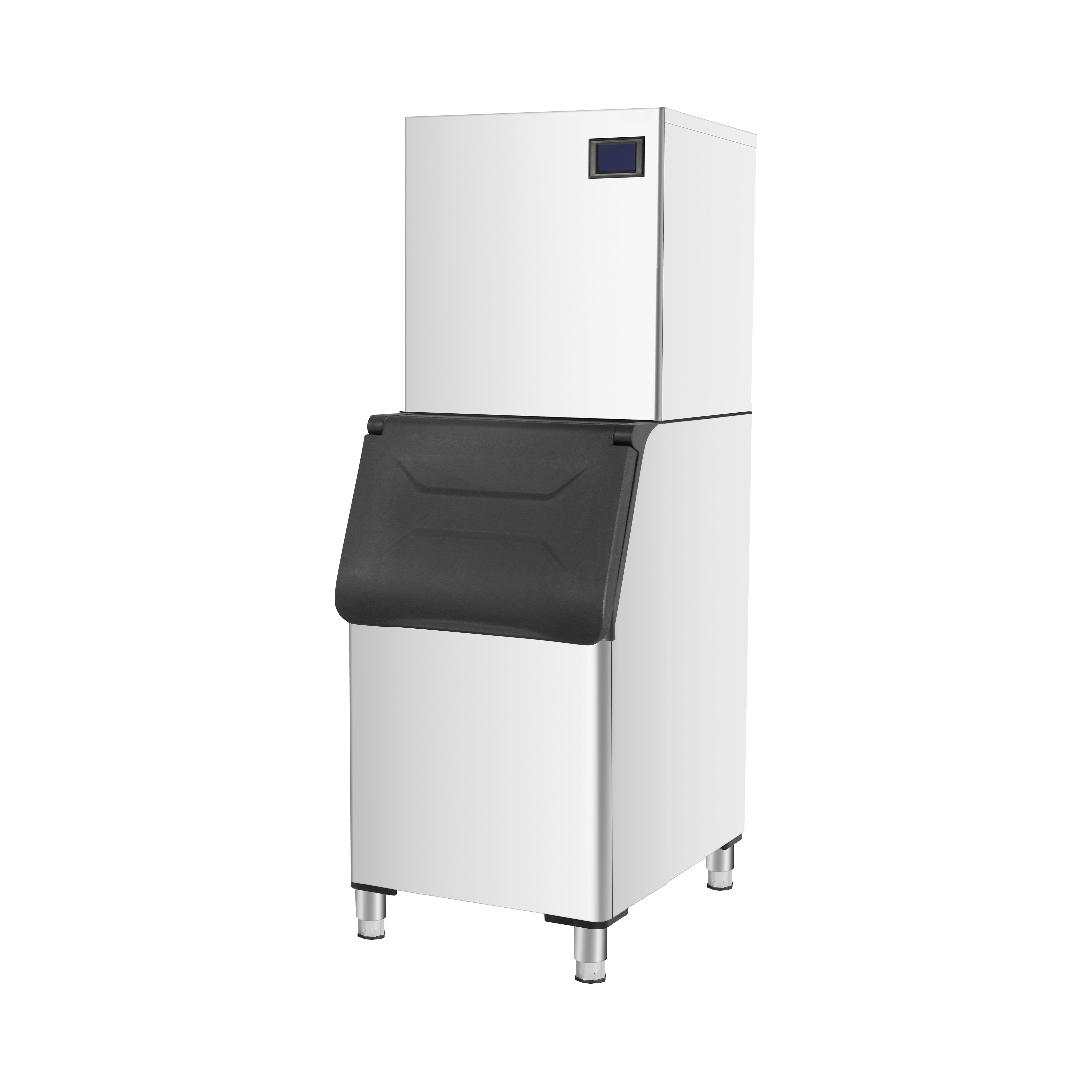 Commercial Stainless Steel Dice Ice Making Machine 890kg Fast Time Electric Cube Ice Maker for Household Restaurant Hotel Use