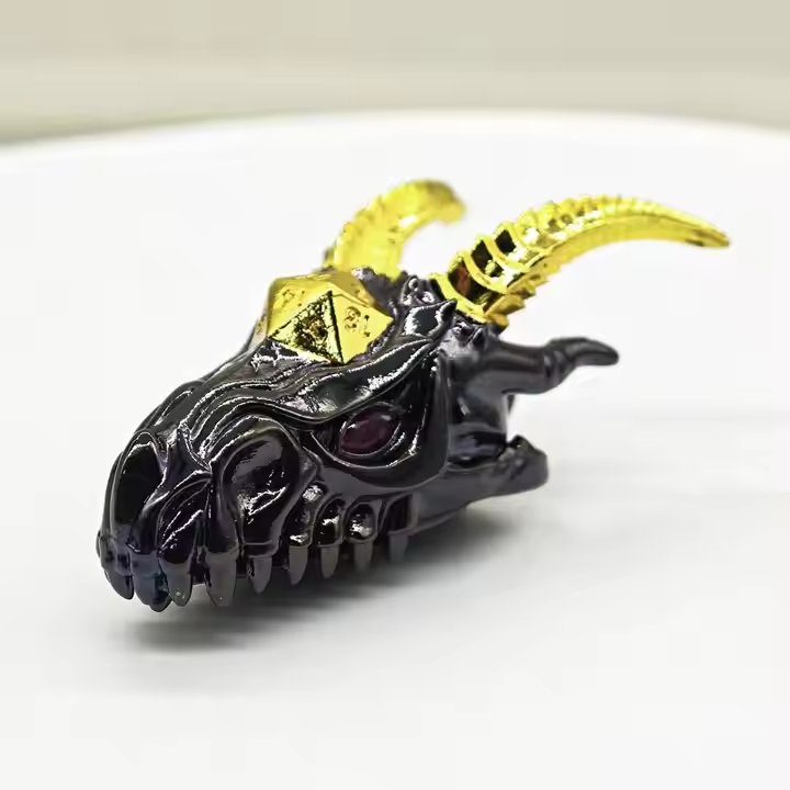 Unique Dragon D20 Storage Pendant Mini Polyhedral Dice Set Fashion Metal DND Dice Box for Dungeons and Dragons
