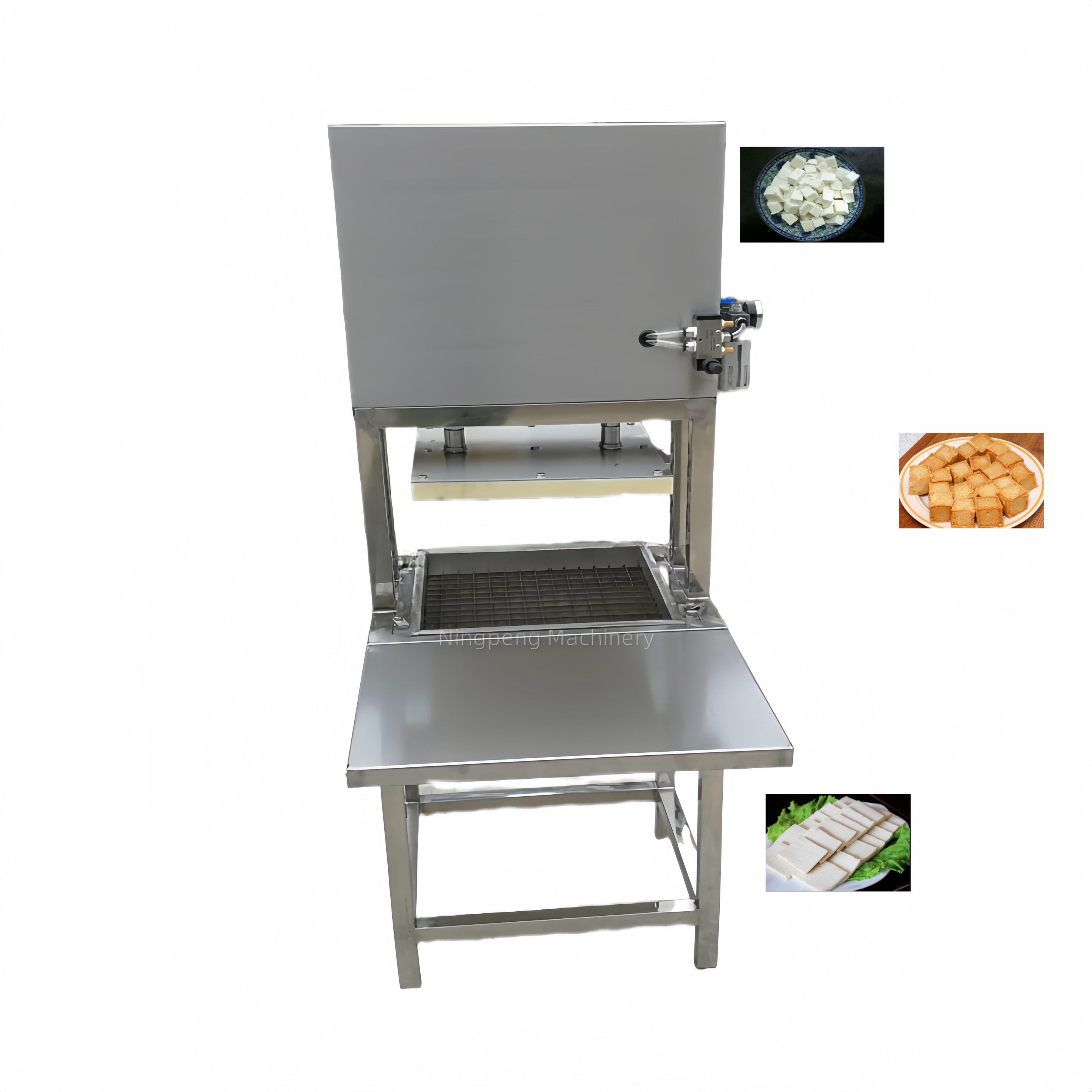 bean jelly cube dicing machine/seaweed cutter/kelp rhombus cutting machine