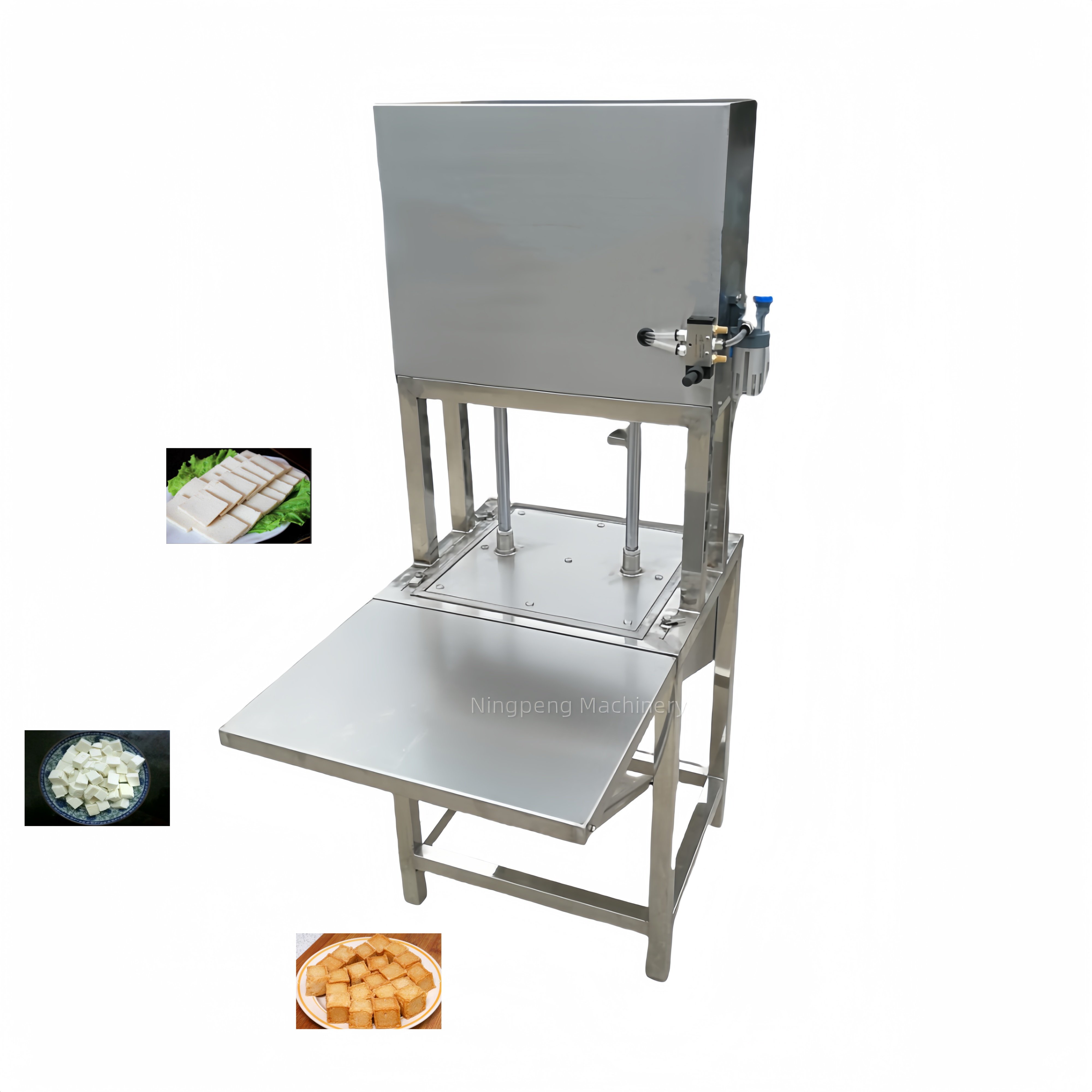 bean jelly cube dicing machine/seaweed cutter/kelp rhombus cutting machine