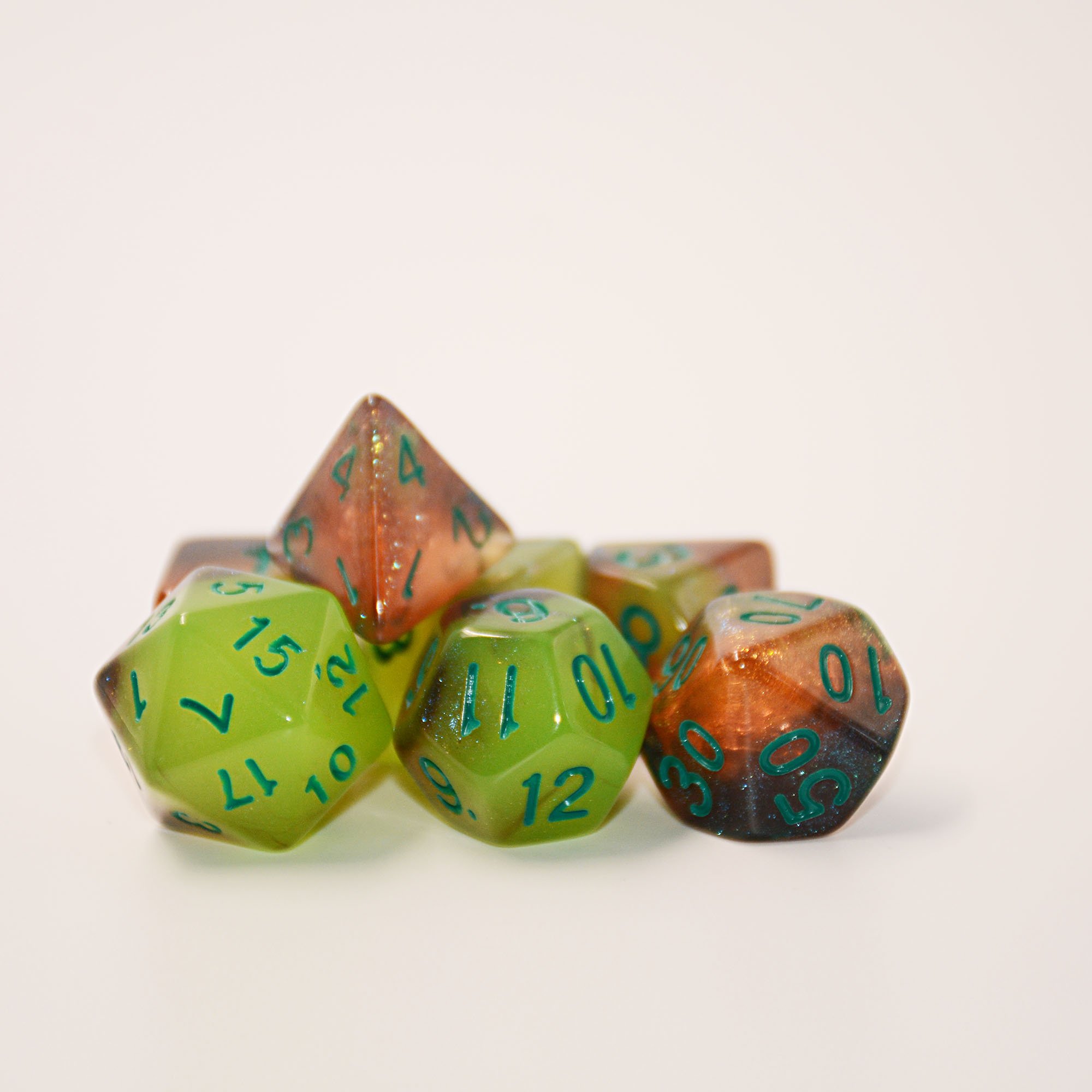 Polyhedral Galaxy Dice DND Board Game Plastic 16mm Opp Bag Resin Guaranteed 4-20sides CN;GUA Round