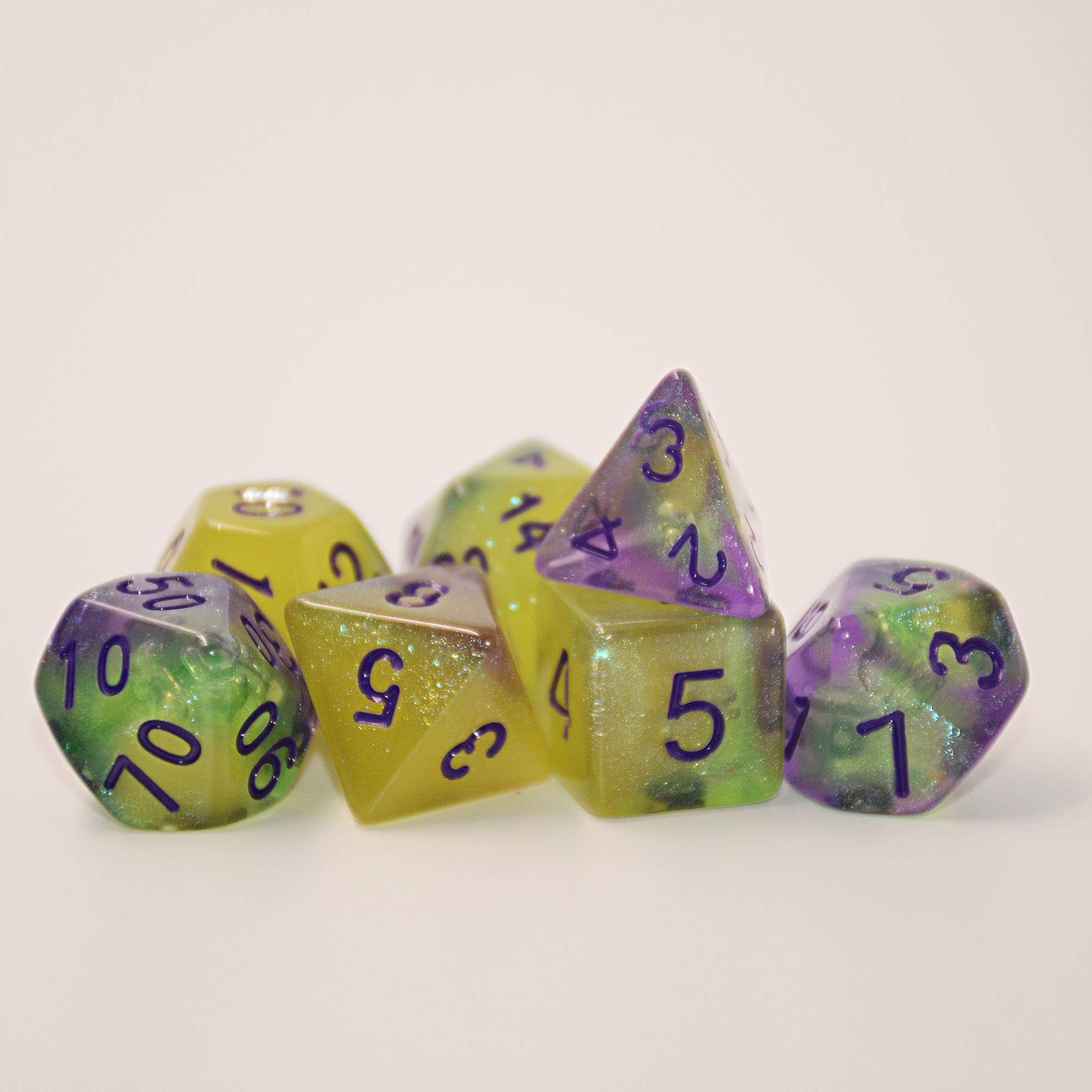 Polyhedral Galaxy Dice DND Board Game Plastic 16mm Opp Bag Resin Guaranteed 4-20sides CN;GUA Round