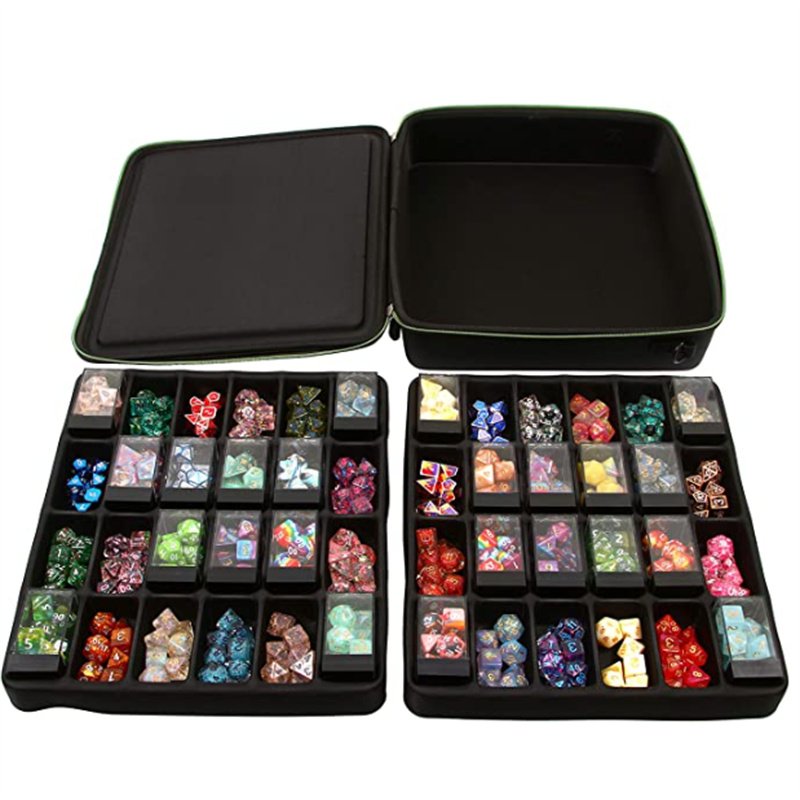 Udixi Custom PU Leather Dice Bags And Dice Case - Holds DND Dice