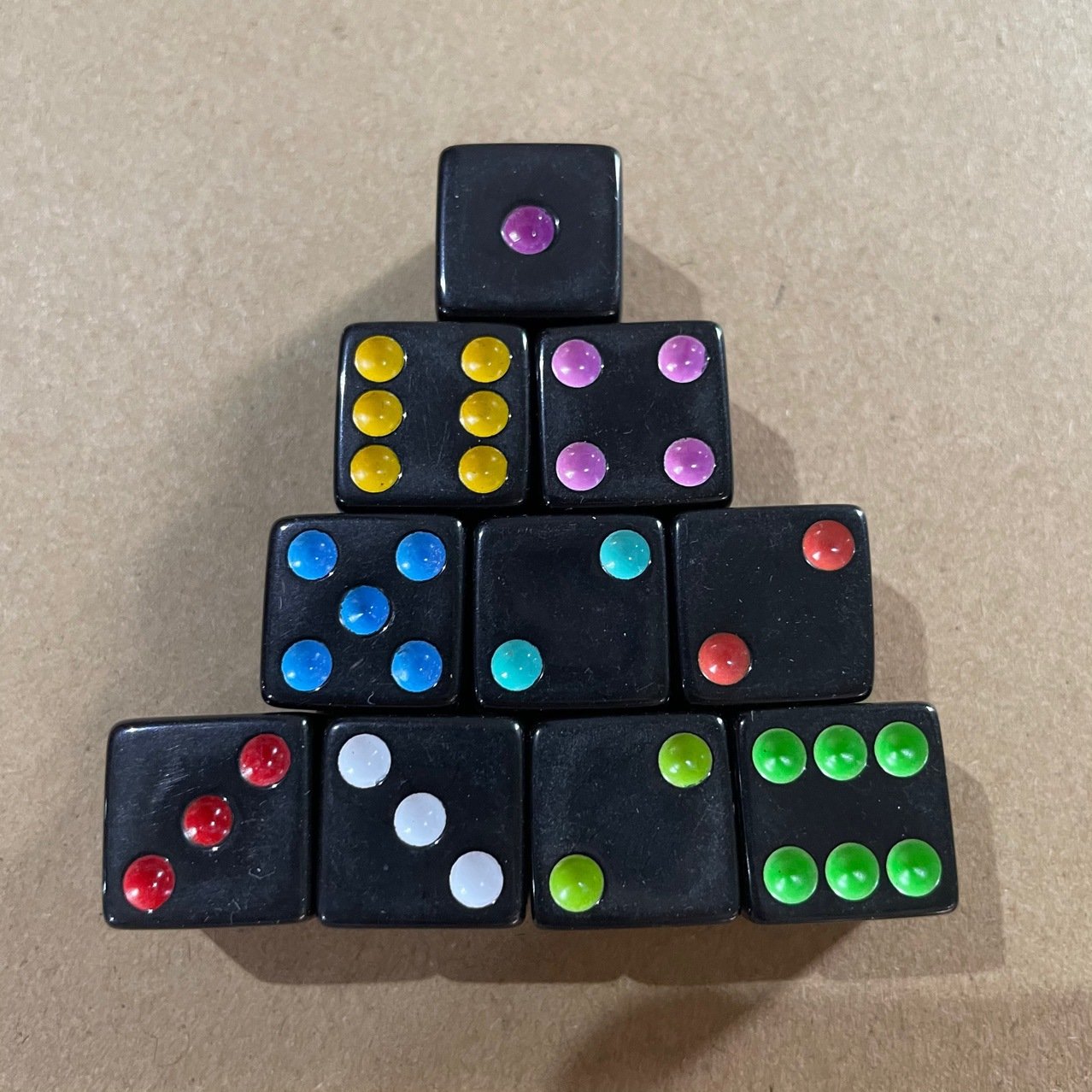 bulk acrylic backgaammon custom d6 bulk dice for RPG MTG DND Dice Table Games and Board Games