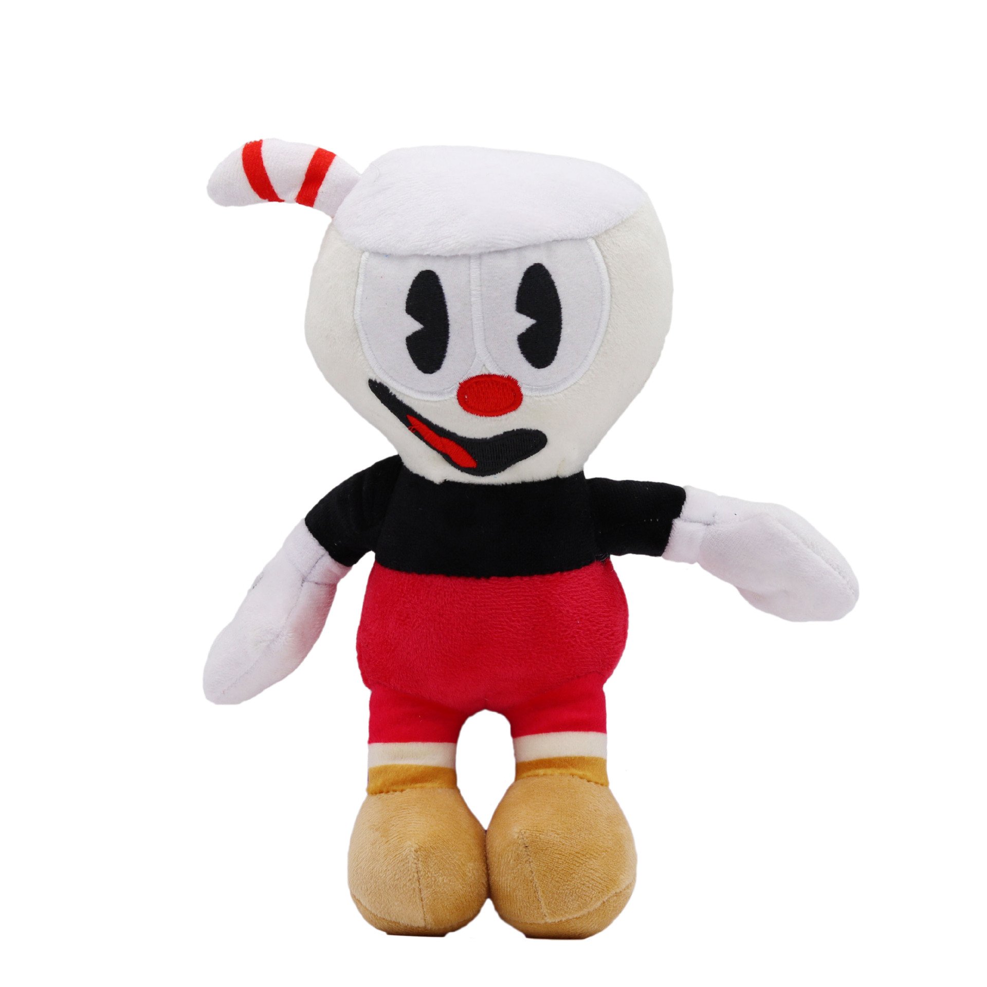 Soft Cute Kawaii Plushie Cup Head Chalice Demon Boss King Dice Legend Holy Grail Stuffed Plush Doll Toys For Children's