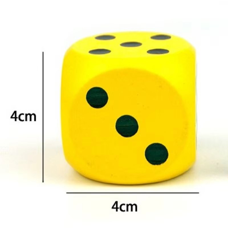 Factory Direct Customize 16Mm 6 Sides Custom Print Cube Wooden Playing Dice Game Round Corners Wooden Dice