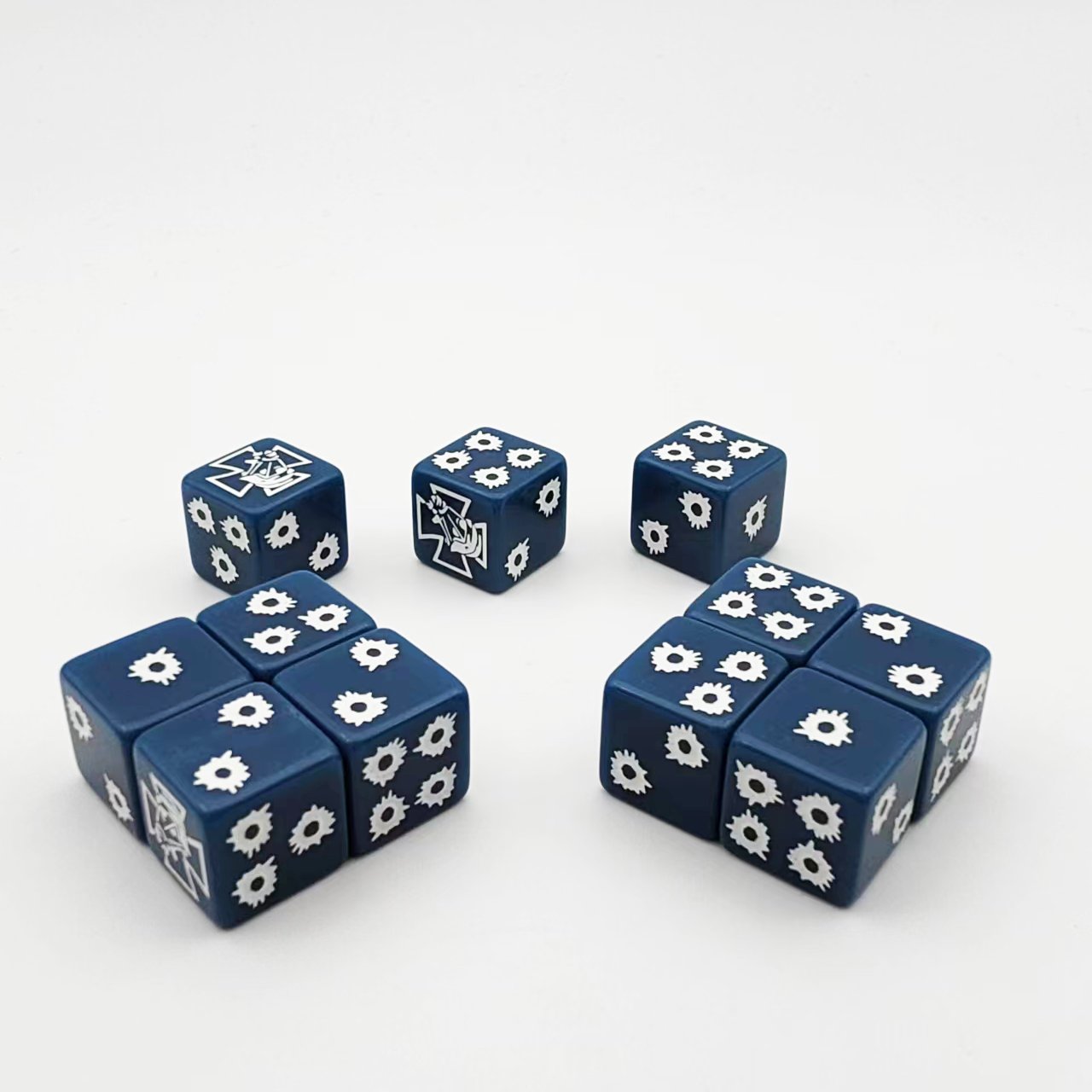 Custom Printed Engrave Polyhedral D6 dnd Dice Wholesale Acrylic Resin 16mm Casino Adult Bulk Dice Set Games