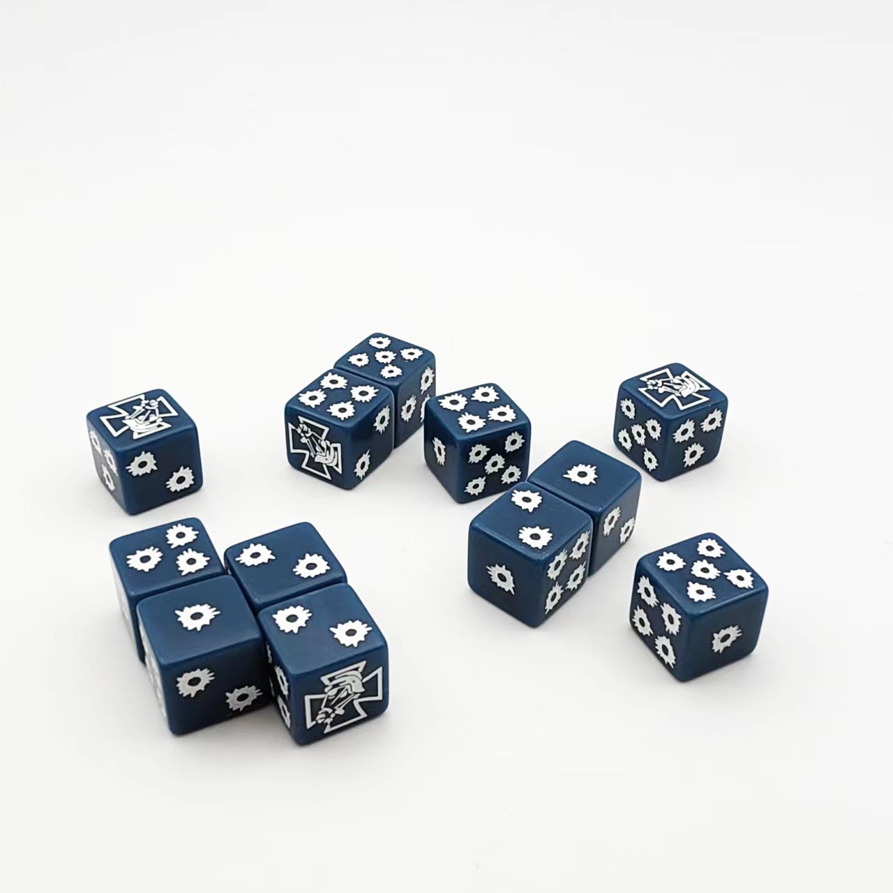 Custom Printed Engrave Polyhedral D6 dnd Dice Wholesale Acrylic Resin 16mm Casino Adult Bulk Dice Set Games