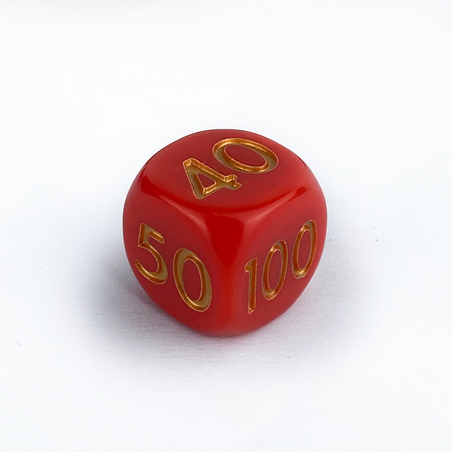 Board Game D6 Acrylic Round Corner Dice Card Game Damage Calculation Dice Custom Dice