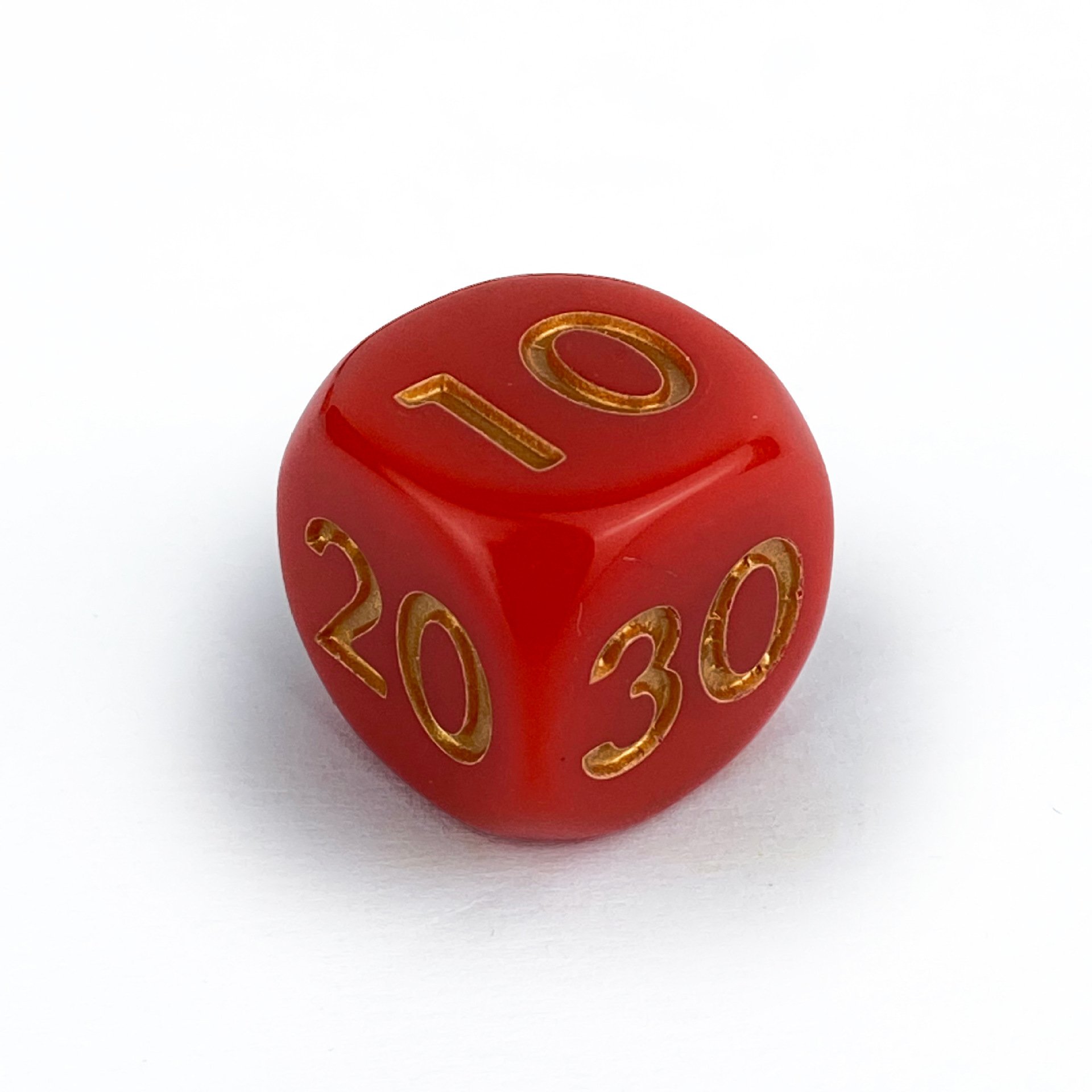 Board Game D6 Acrylic Round Corner Dice Card Game Damage Calculation Dice Custom Dice