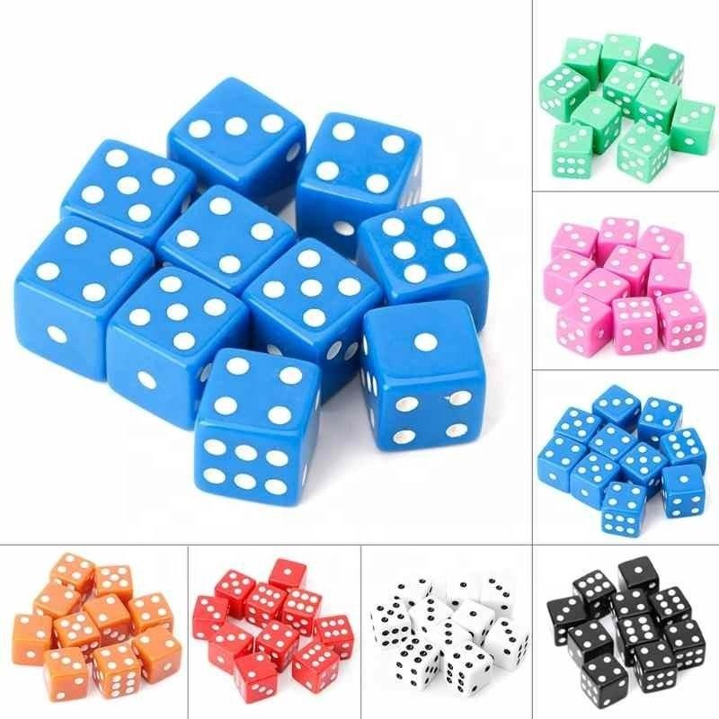 Hot Selling Custom Multi Color Square Big Dice Costom Size Resin Engraved Dot Dice for Game at low Price