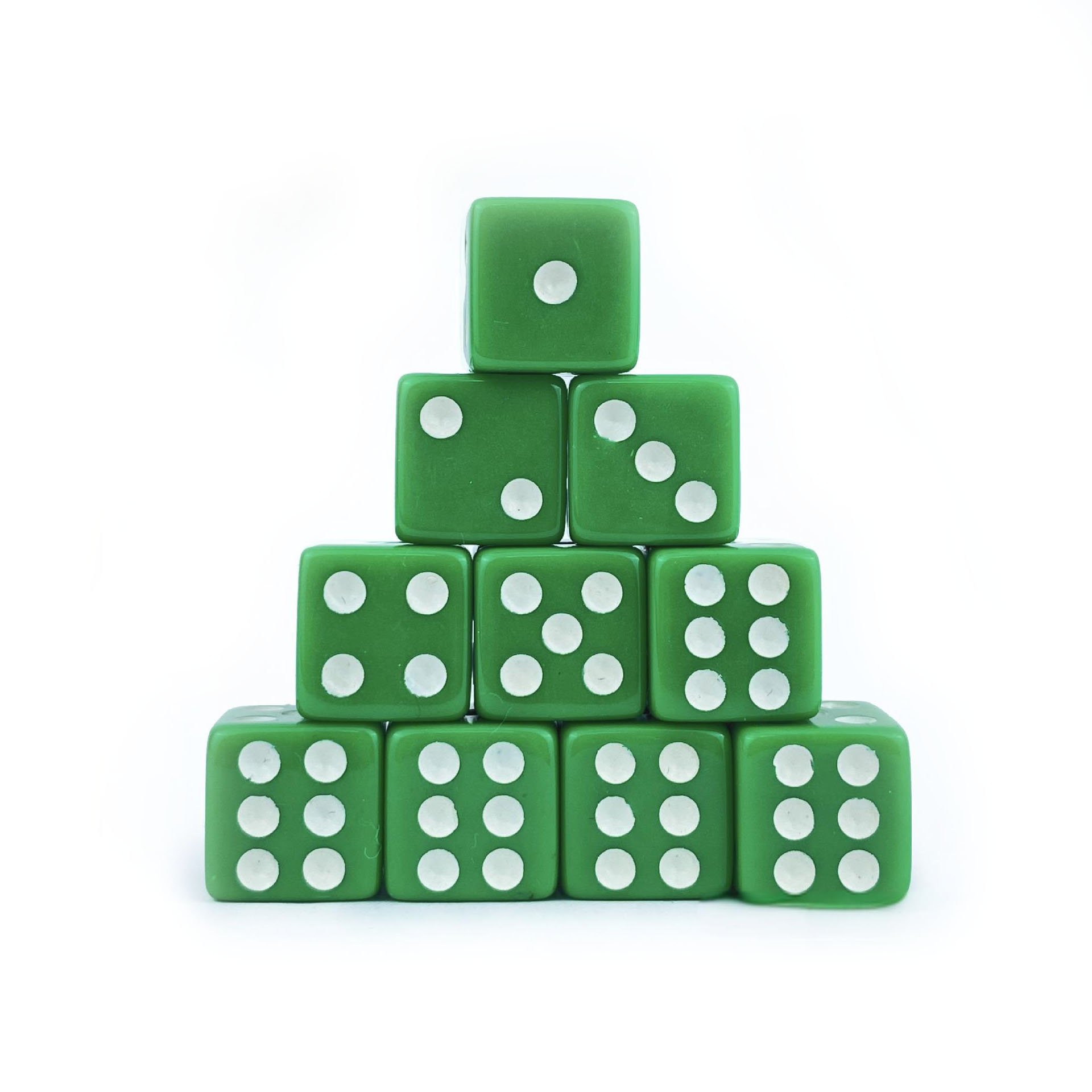 Stocked Colors plastic Cubes Role Playing Game Acrylic 6 Sided 12mm rpg black bulk game dice
