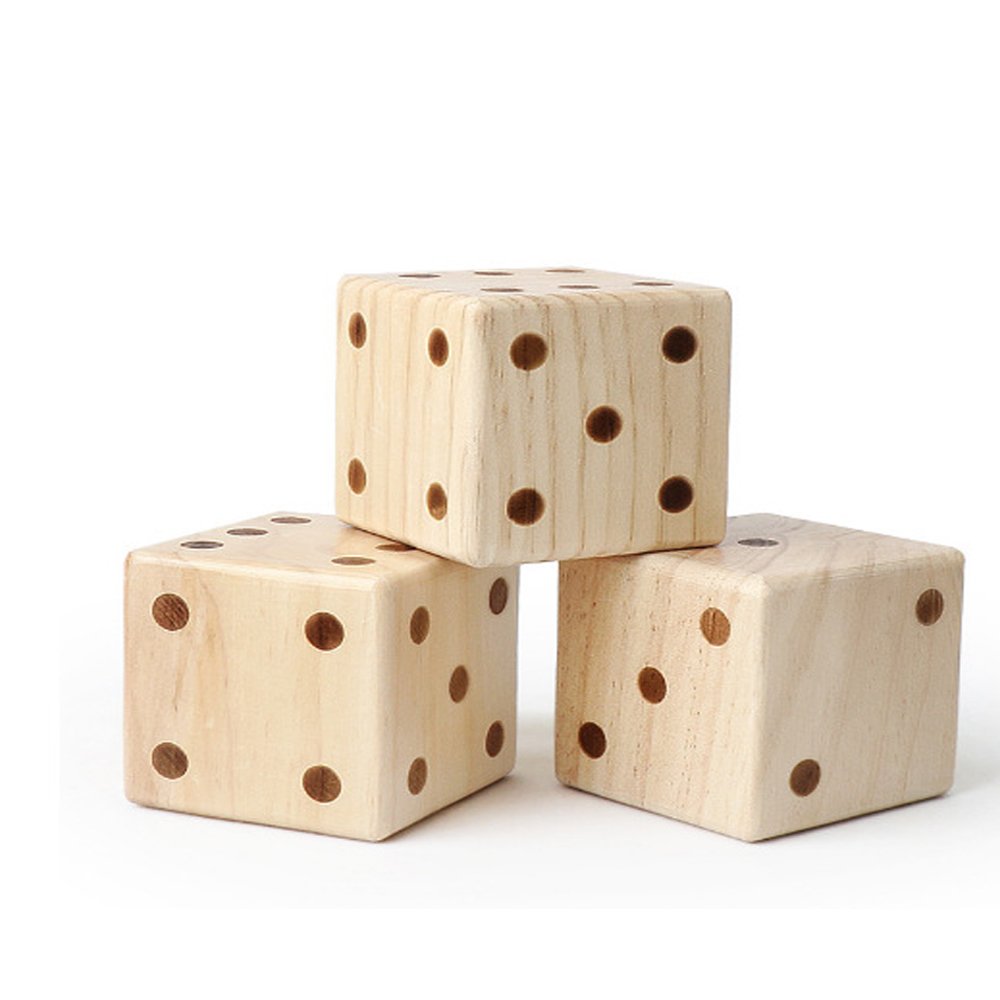 Wooden Dice Custom Dice D6 Rounded Corners Dice Game