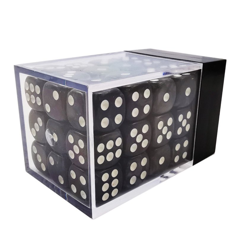 Wholesale Custom Rectangle Clear Acrylic 7Pcs Dice Boxes Dice Display Case For Storage