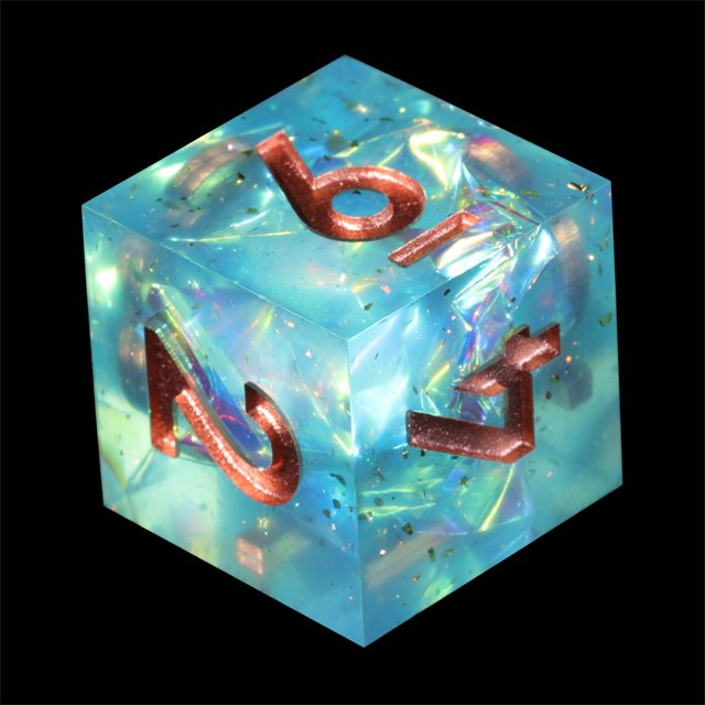 Mini Planet Wholesale Dragon and Dungeon Dice Resin Polyhedral DND 7pcs Set Sharp Edges Dice RPG board role-playing games Dice