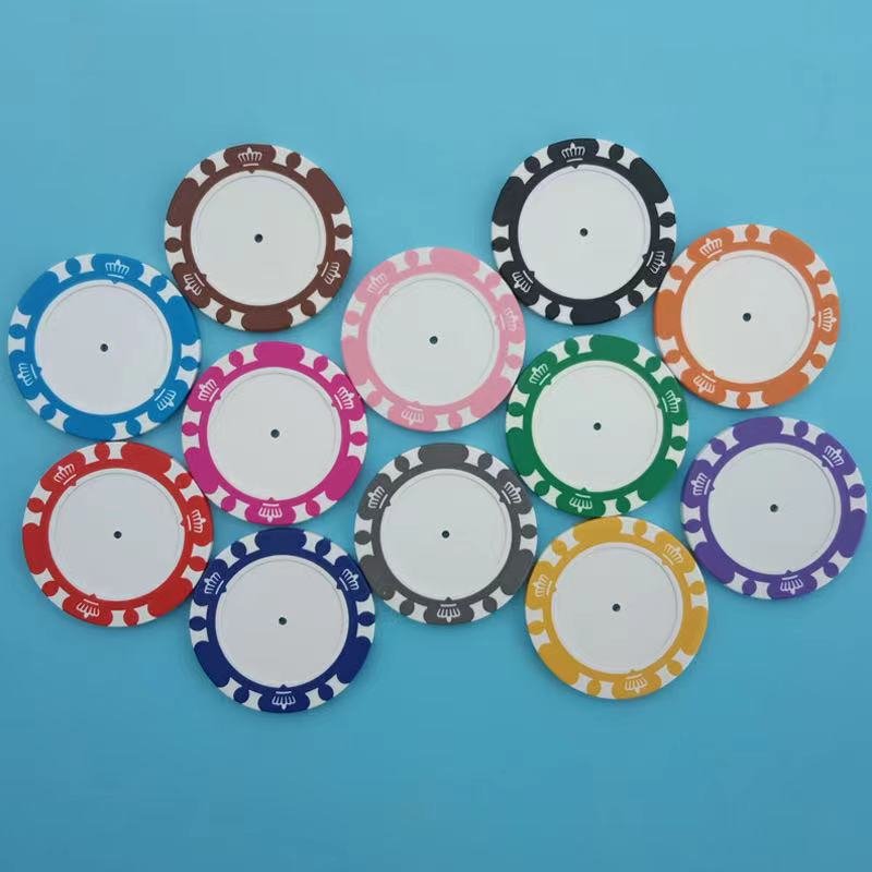 Custom ceramic poker chip for game poker chips