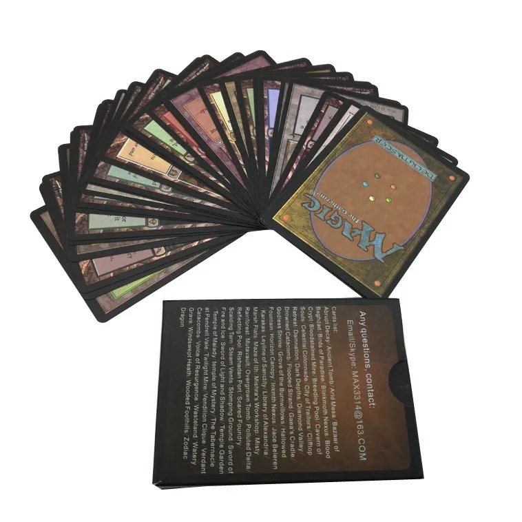 High Quality Custom Personalized Playing Cards Wholesale Sale With Custom Logo For Poker Game
