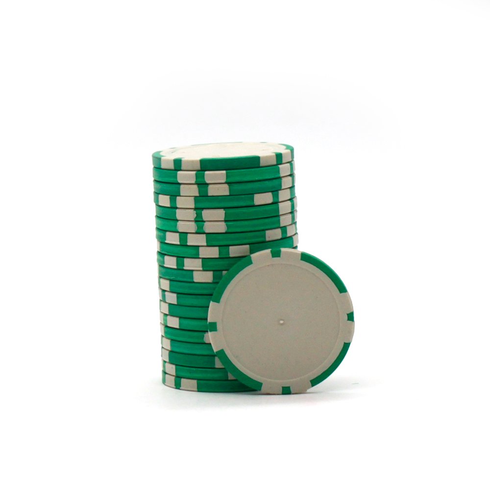 Custom Logo 10.8g 40*3mm ABS Poker Chips Cheap Price 10g Metal Blank Sublimation Fichas De Poker Customizable Casino Chips